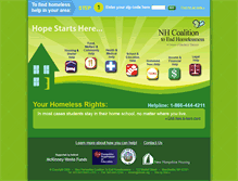 Tablet Screenshot of home4hope.com